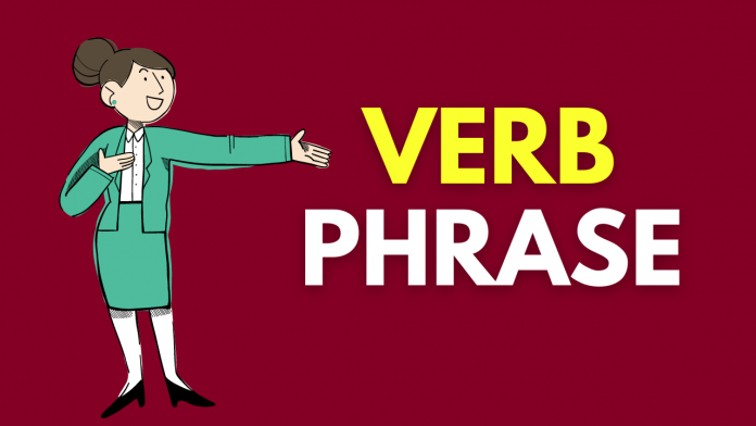 verb phrase in English