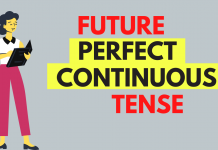 Future Perfect Continuous tense